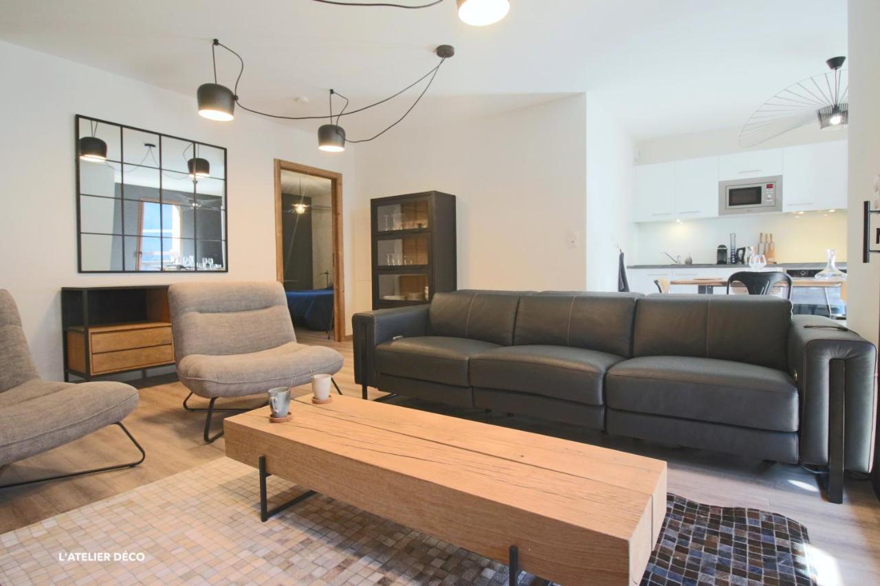 Magnifique T5 Duplex De Grand Standing 120M2 Neuf Classe 4 Etoiles Pour 8 Personnes En Plein Centre De サン・ラリー・スラン エクステリア 写真